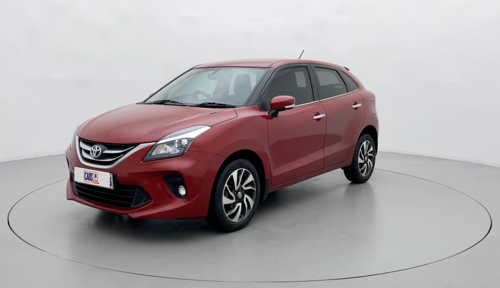 2019 Toyota Glanza V CVT, Petrol, Automatic, 32,624 km, Left Front Diagonal