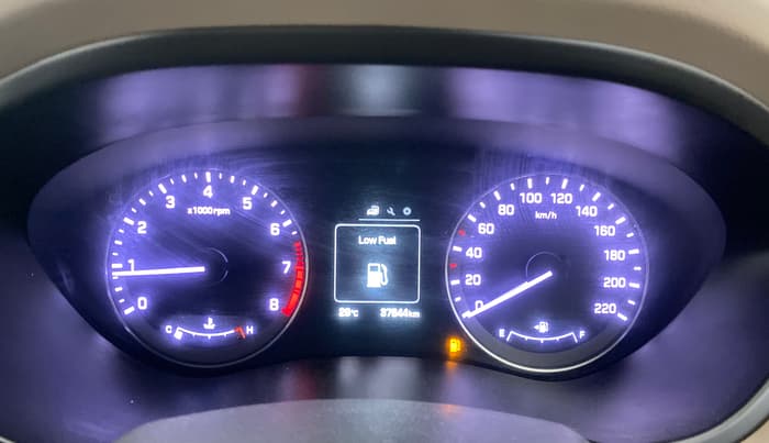 2017 Hyundai Elite i20 ASTA 1.2 (O), Petrol, Manual, 37,638 km, Odometer Image