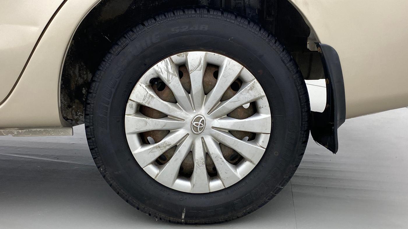 2011 Toyota Etios G, Petrol, Manual, 43,763 km, Left Rear Wheel