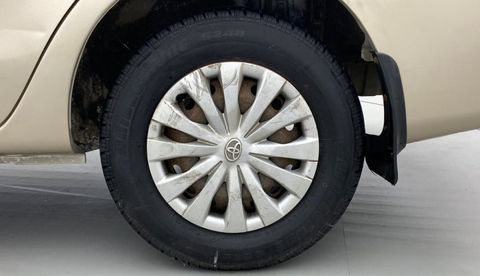 2011 Toyota Etios G, Petrol, Manual, 43,763 km, Left Rear Wheel