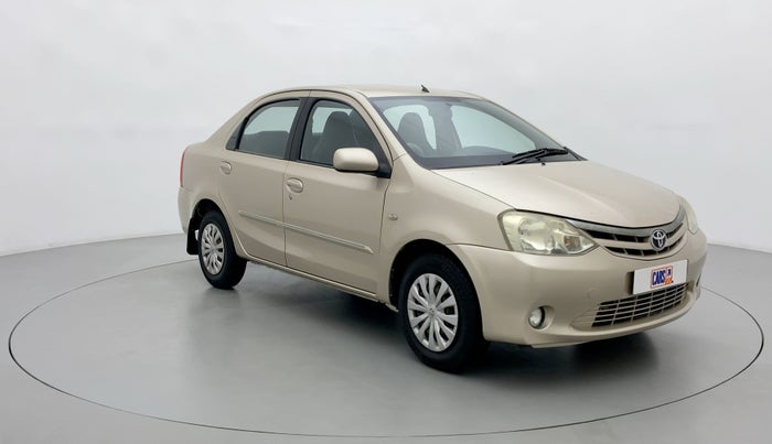 2011 Toyota Etios G, Petrol, Manual, 43,763 km, Right Front Diagonal