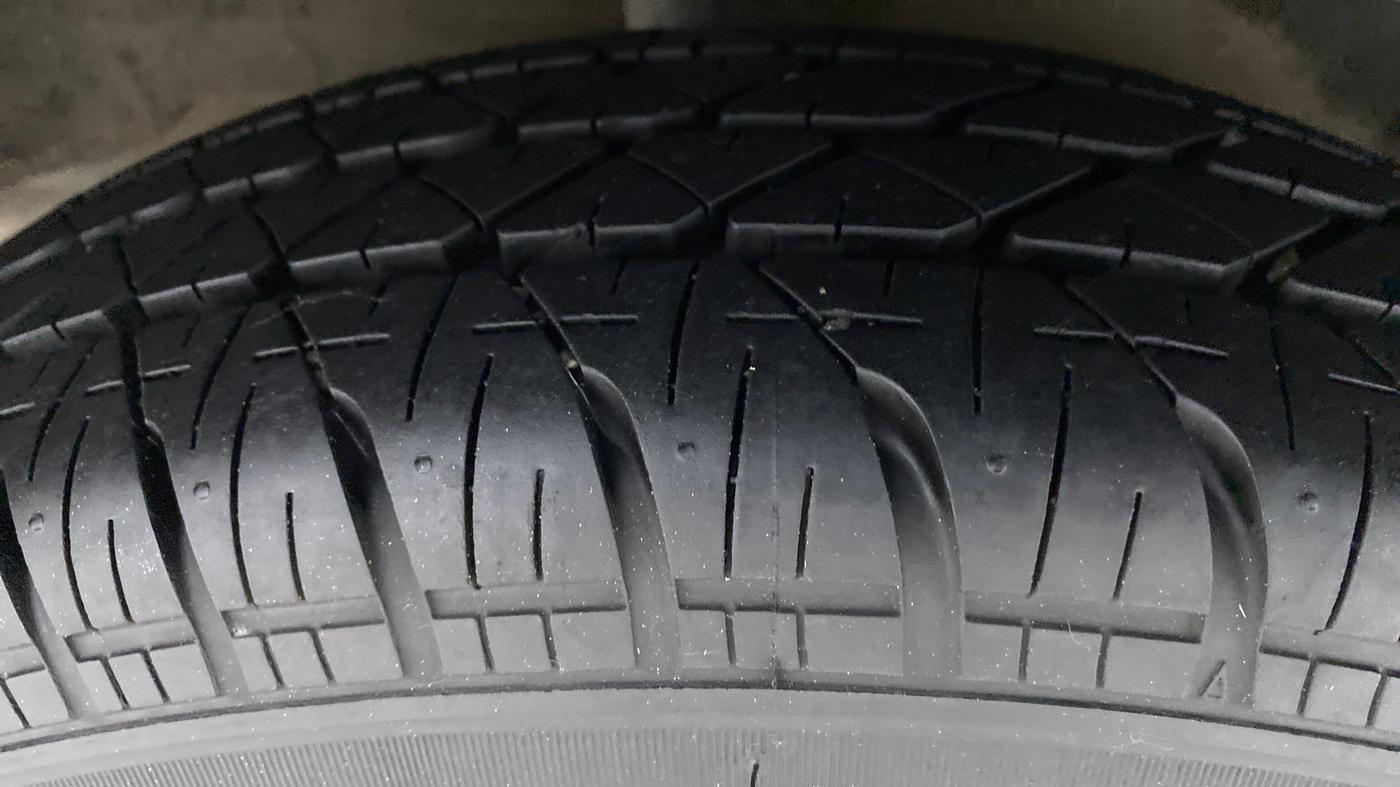 2011 Toyota Etios G, Petrol, Manual, 43,763 km, Right Rear Tyre Tread