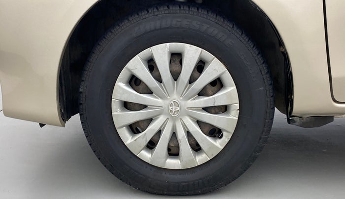 2011 Toyota Etios G, Petrol, Manual, 43,763 km, Left Front Wheel