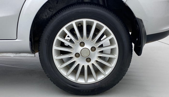 2015 Tata Zest XT RT, Petrol, Manual, 48,207 km, Left Rear Wheel
