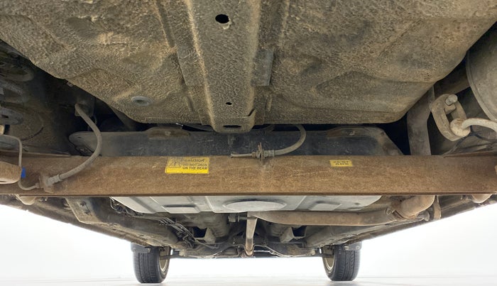 2015 Tata Zest XT RT, Petrol, Manual, 48,207 km, Rear Underbody