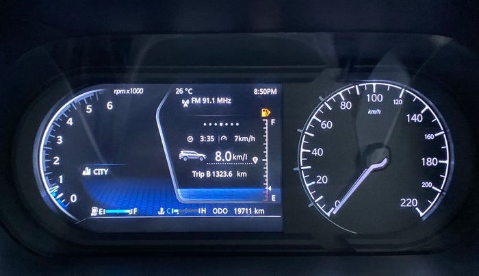 2021 Tata Safari XZ+ 2.0 KRYOTEC, Diesel, Manual, 19,849 km, Odometer Image