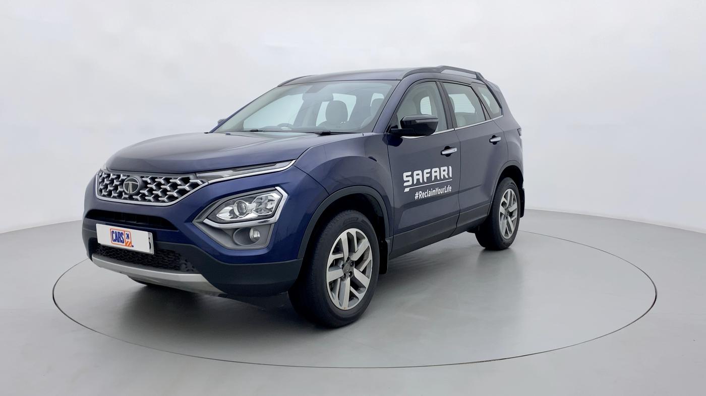 2021 Tata Safari XZ+ 2.0 KRYOTEC, Diesel, Manual, 19,849 km, Left Front Diagonal