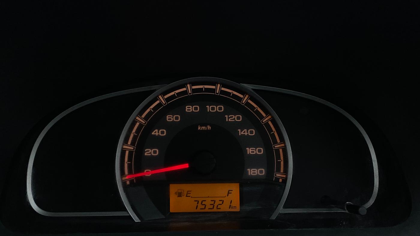 2017 Maruti Alto 800 LXI, Petrol, Manual, 75,321 km, Odometer Image