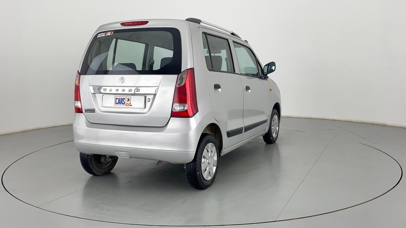 2014 Maruti Wagon R 1.0 LXI CNG, CNG, Manual, 80,758 km, Right Back Diagonal