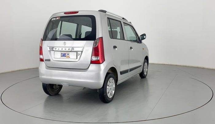 2014 Maruti Wagon R 1.0 LXI CNG, CNG, Manual, 80,758 km, Right Back Diagonal