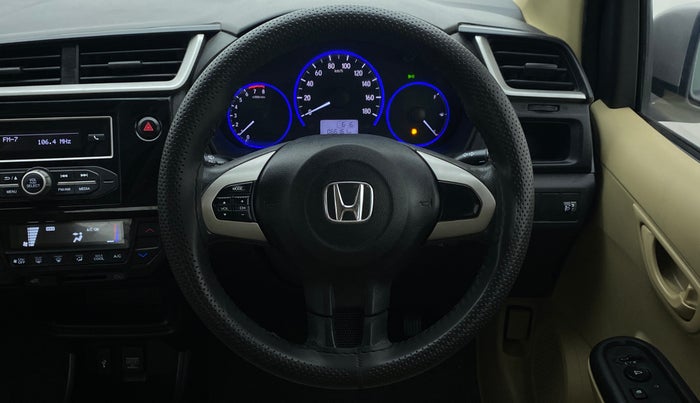 2017 Honda Brio 1.2 S MT I VTEC, Petrol, Manual, 66,161 km, Steering Wheel Close Up
