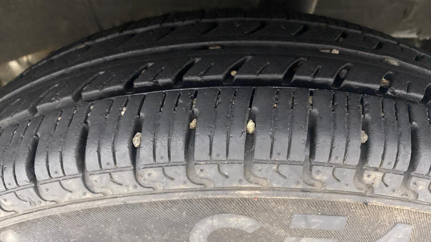 2019 Renault Kwid RXL, Petrol, Manual, 21,148 km, Left Rear Tyre Tread