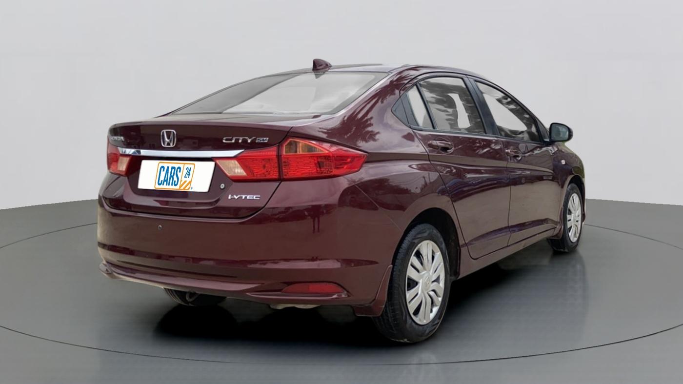 2015 Honda City SV MT PETROL, Petrol, Manual, 75,876 km, Right Back Diagonal