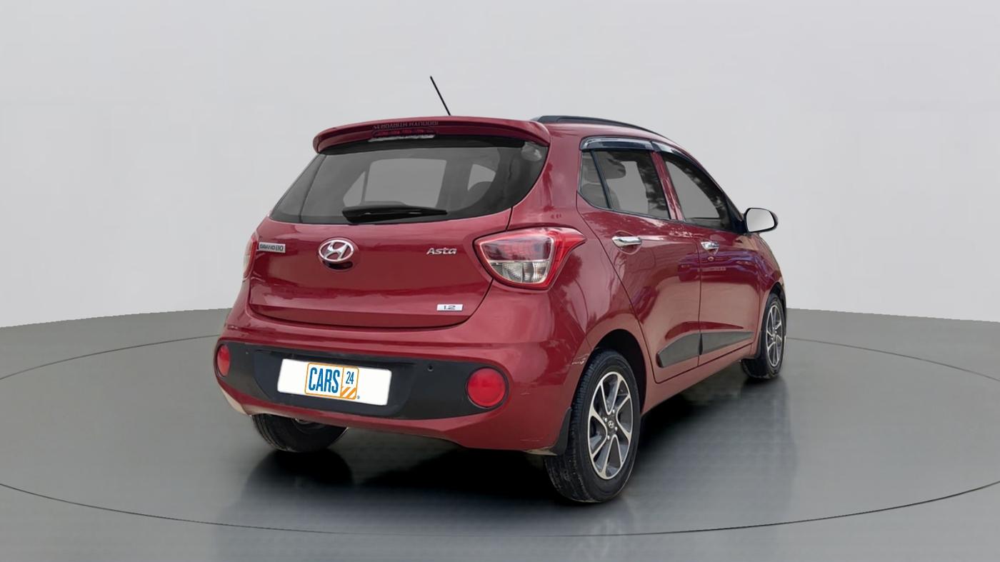 2019 Hyundai Grand i10 ASTA 1.2 KAPPA VTVT, Petrol, Manual, 11,731 km, Right Back Diagonal