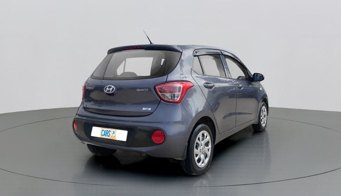 2018 Hyundai Grand i10 SPORTZ 1.2 KAPPA VTVT, Petrol, Manual, 27,712 km, Right Back Diagonal