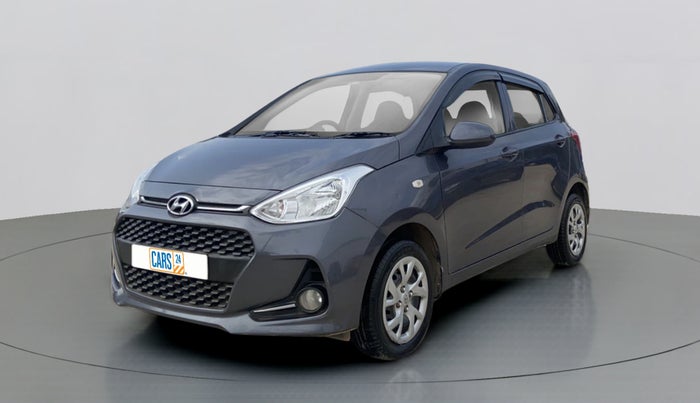 2018 Hyundai Grand i10 SPORTZ 1.2 KAPPA VTVT, Petrol, Manual, 27,712 km, Left Front Diagonal