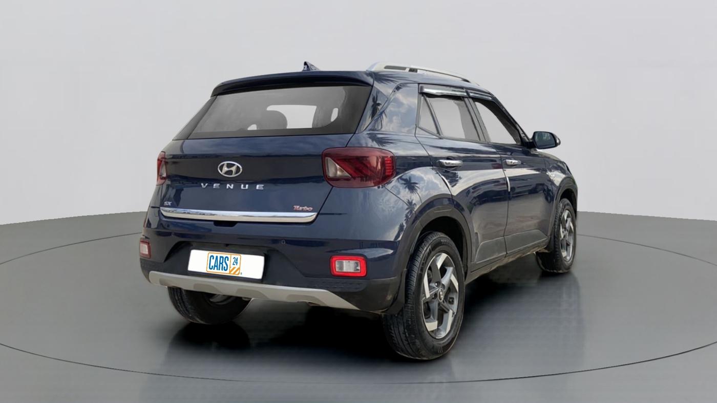 2020 Hyundai VENUE SX PLUS 1.0 TURBO DCT, Petrol, Automatic, 12,059 km, Right Back Diagonal
