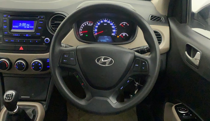 2014 Hyundai Xcent S 1.2, Petrol, Manual, 42,400 km, Steering Wheel Close Up
