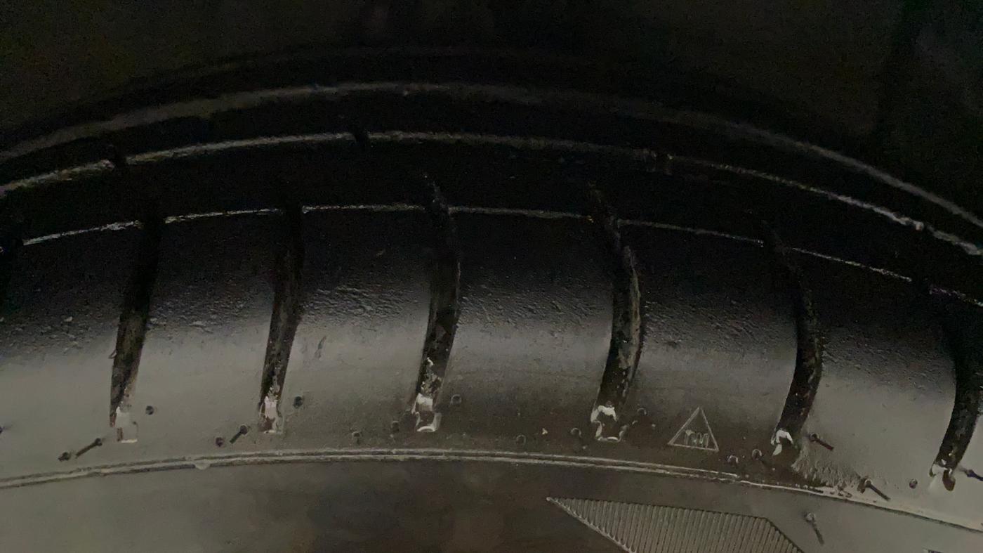 2014 Hyundai Xcent S 1.2, Petrol, Manual, 42,400 km, Left Rear Tyre Tread