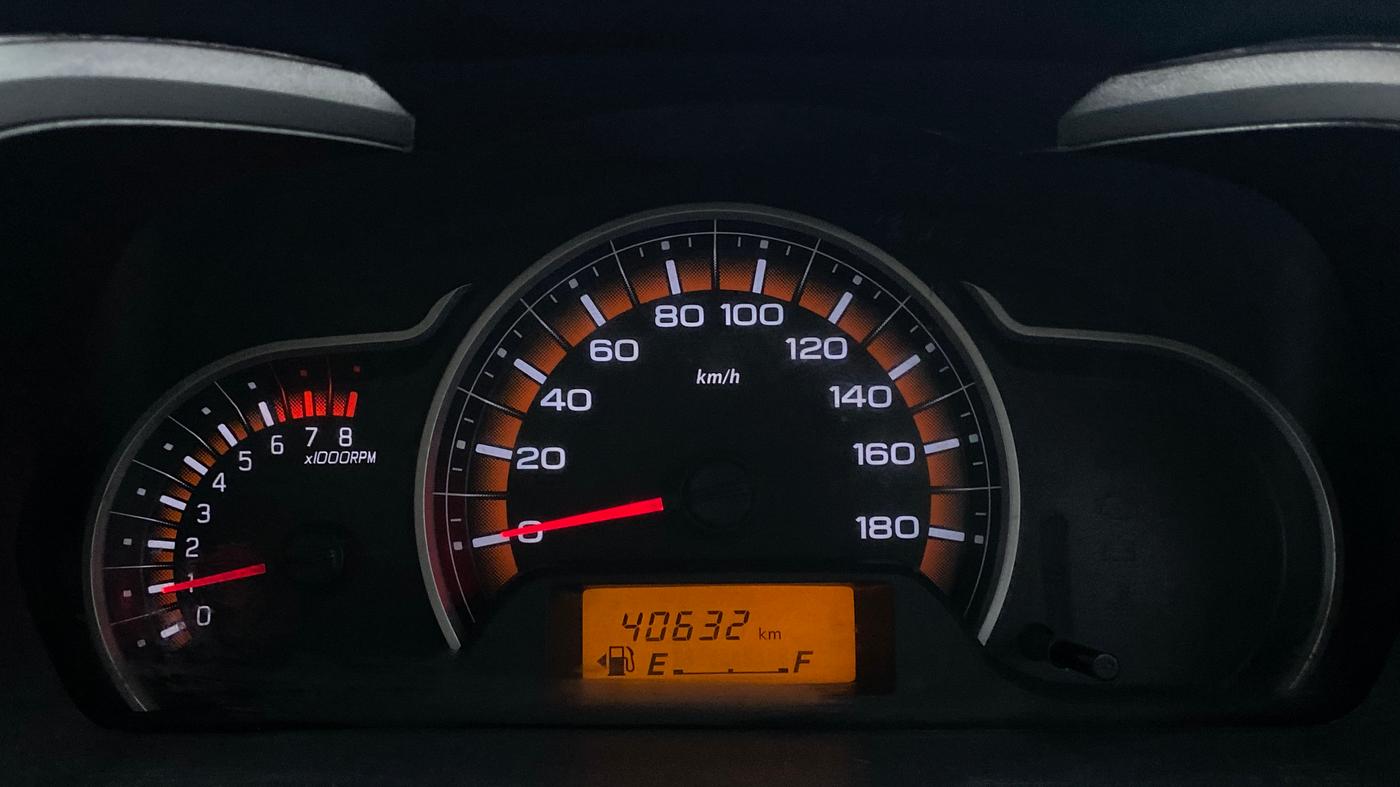 2018 Maruti Alto K10 VXI (O), Petrol, Manual, 40,632 km, Odometer Image