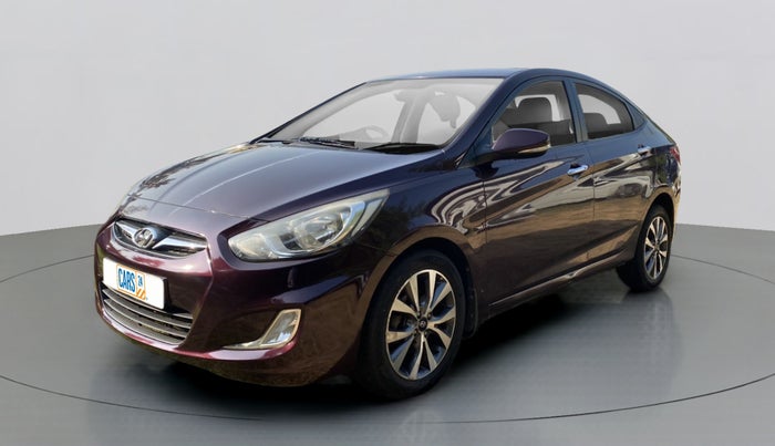 2013 Hyundai Verna FLUIDIC 1.6 CRDI SX OPT AT, Diesel, Automatic, 85,244 km, Left Front Diagonal