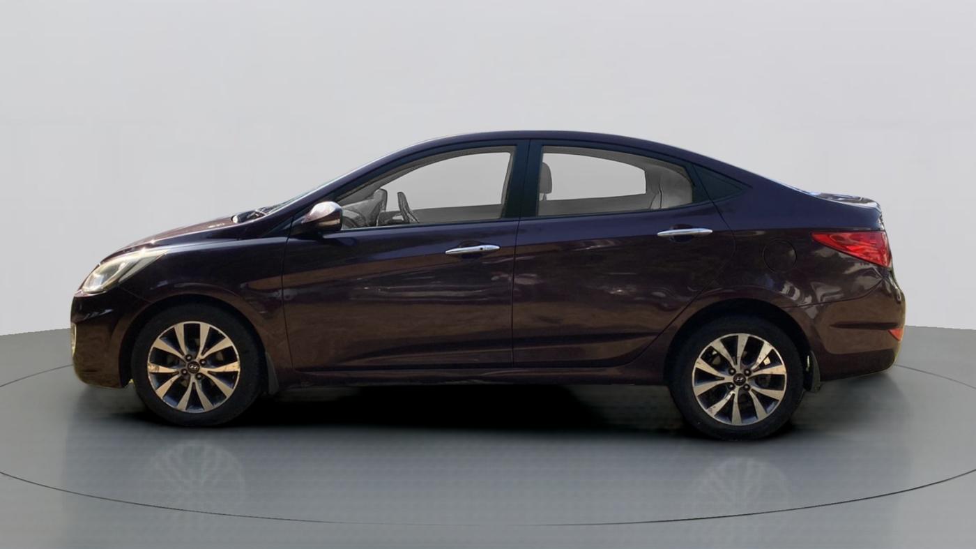 2013 Hyundai Verna FLUIDIC 1.6 CRDI SX OPT AT, Diesel, Automatic, 85,244 km, Left Side