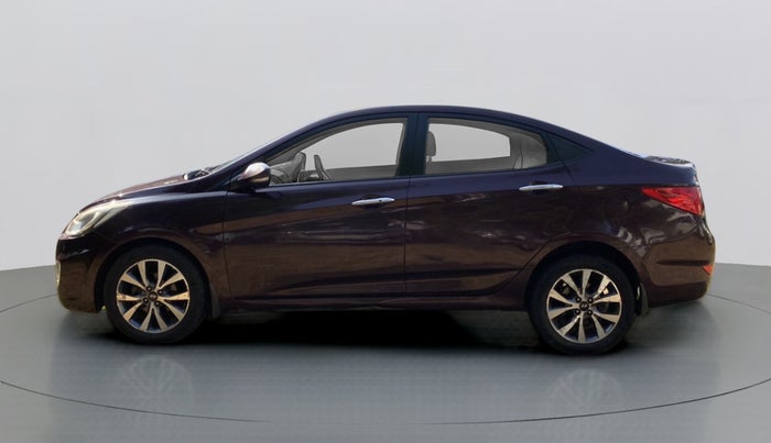 2013 Hyundai Verna FLUIDIC 1.6 CRDI SX OPT AT, Diesel, Automatic, 85,244 km, Left Side