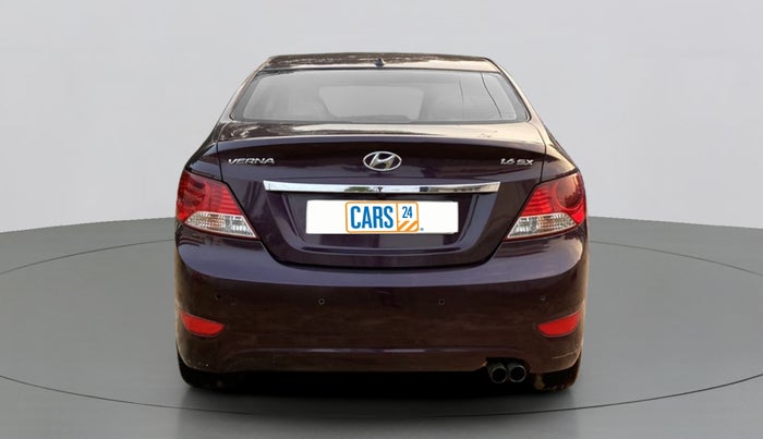 2013 Hyundai Verna FLUIDIC 1.6 CRDI SX OPT AT, Diesel, Automatic, 85,244 km, Back/Rear