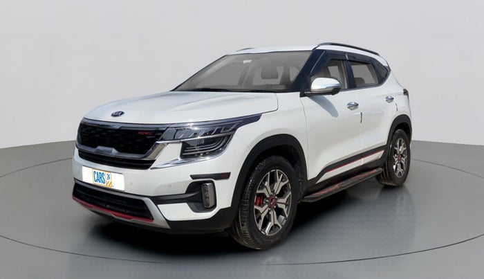 2021 KIA SELTOS 1.4 GTX+ TURBO GDI PETROL AT, Petrol, Automatic, 13,040 km, Left Front Diagonal