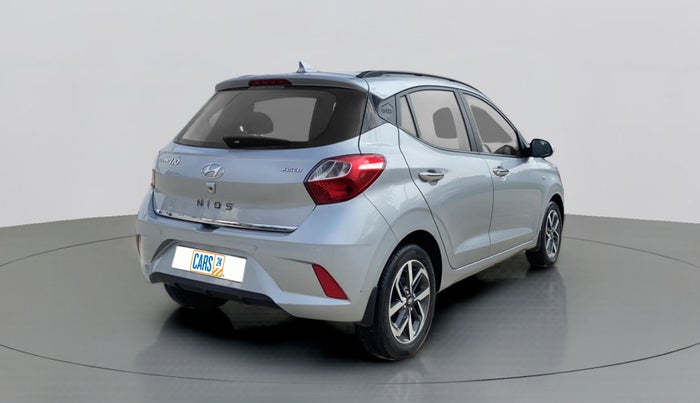 2020 Hyundai GRAND I10 NIOS ASTA AMT 1.2 KAPPA VTVT, Petrol, Automatic, 16,702 km, Right Back Diagonal