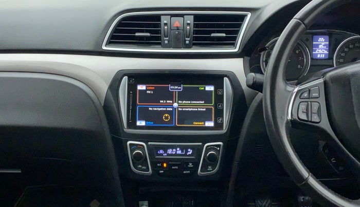 2017 Maruti Ciaz S 1.4 MT PETROL, Petrol, Manual, 24,624 km, Air Conditioner