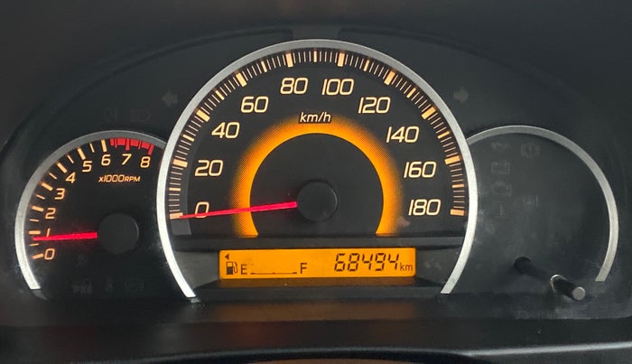 2013 Maruti Wagon R 1.0 VXI, Petrol, Manual, 68,493 km, Odometer Image