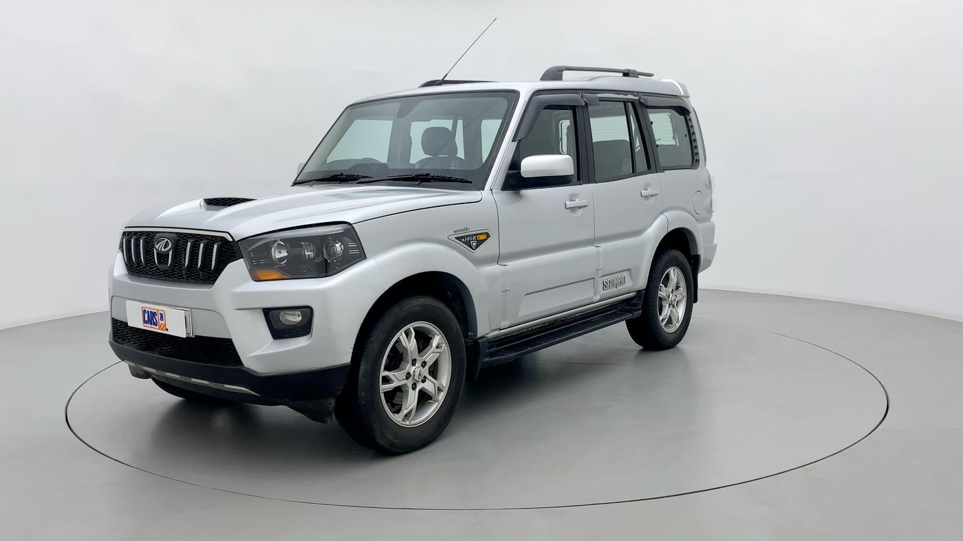 2017 Mahindra Scorpio S10 Intelli Hybrid 2WD, Diesel, Manual, 35,937 km, Left Front Diagonal