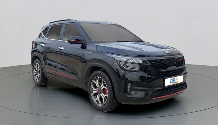 2019 KIA SELTOS 1.4 GTX+ TURBO GDI PETROL AT, Petrol, Automatic, 21,195 km, Right Front Diagonal