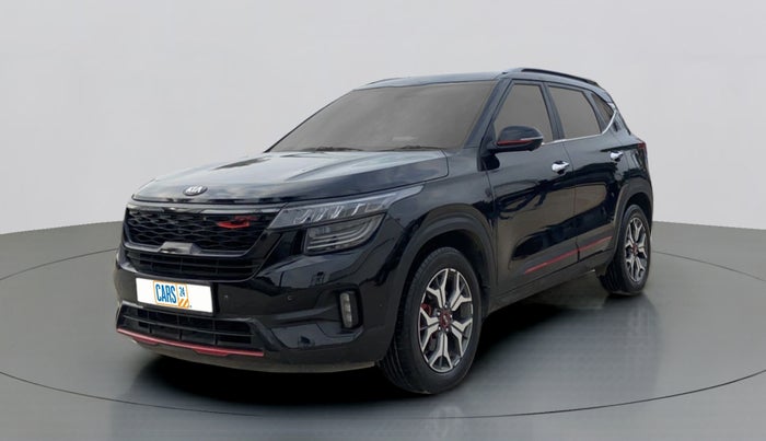 2019 KIA SELTOS 1.4 GTX+ TURBO GDI PETROL AT, Petrol, Automatic, 21,195 km, Left Front Diagonal