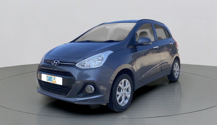 2014 Hyundai Grand i10 SPORTZ 1.2 KAPPA VTVT, Petrol, Manual, 24,470 km, Left Front Diagonal
