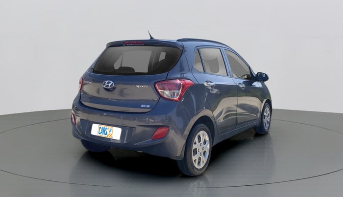 2014 Hyundai Grand i10 SPORTZ 1.2 KAPPA VTVT, Petrol, Manual, 24,470 km, Right Back Diagonal