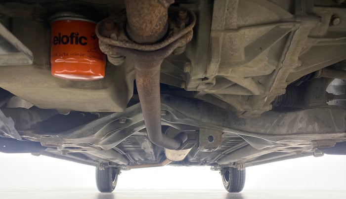 2016 Maruti Celerio VXI AMT (O), Petrol, Automatic, 50,214 km, Front Underbody