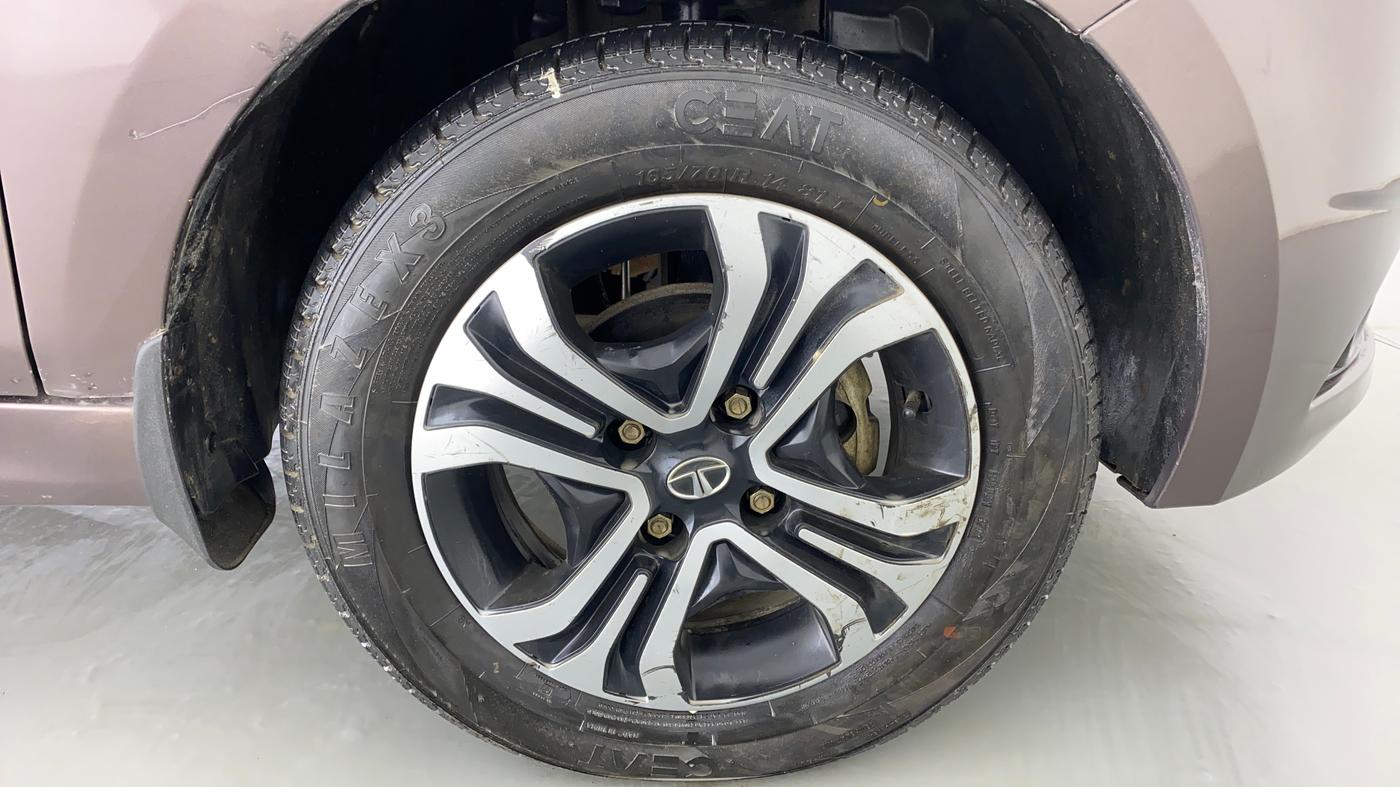 2019 Tata Tiago XZ 1.2 REVOTRON, Petrol, Manual, 38,715 km, Right Front Wheel