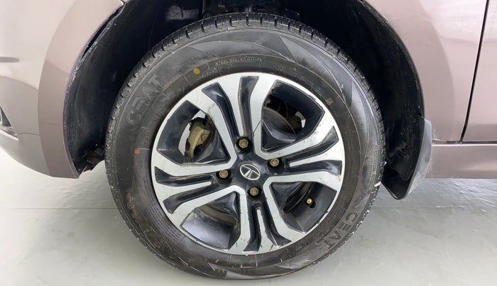 2019 Tata Tiago XZ 1.2 REVOTRON, Petrol, Manual, 38,715 km, Left Front Wheel