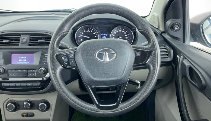 2019 Tata Tiago XZ 1.2 REVOTRON, Petrol, Manual, 38,715 km, Steering Wheel Close Up