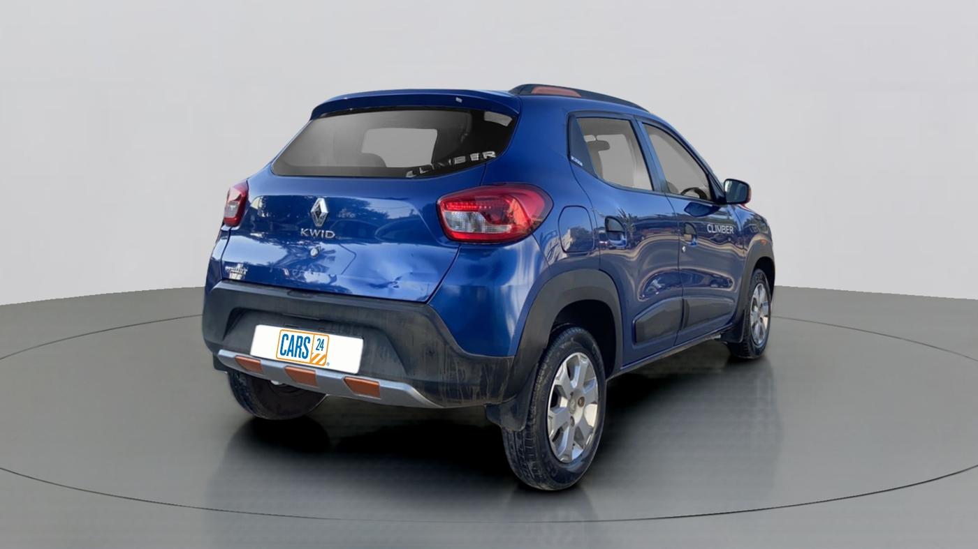 2018 Renault Kwid CLIMBER 1.0, Petrol, Manual, 32,538 km, Right Back Diagonal