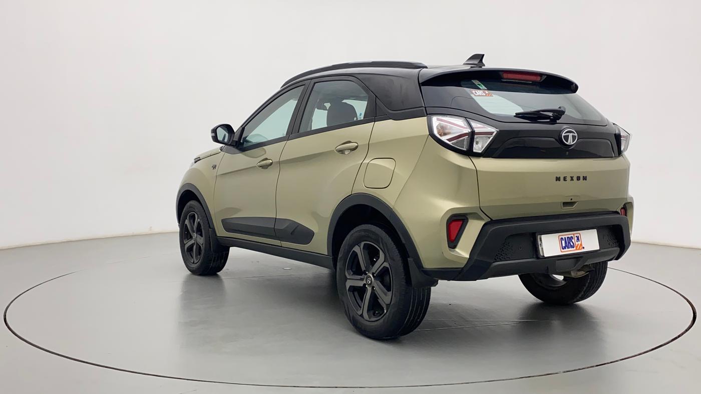 2022 Tata NEXON XZA PLUS KAZIRANGA PETROL, Petrol, Automatic, 22,445 km, Left Back Diagonal