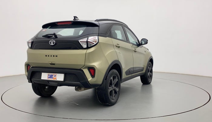 2022 Tata NEXON XZA PLUS KAZIRANGA PETROL, Petrol, Automatic, 22,445 km, Right Back Diagonal