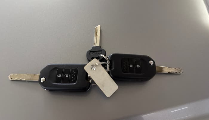 2019 Honda WR-V 1.2L I-VTEC VX MT, Petrol, Manual, 42,087 km, Key Close Up