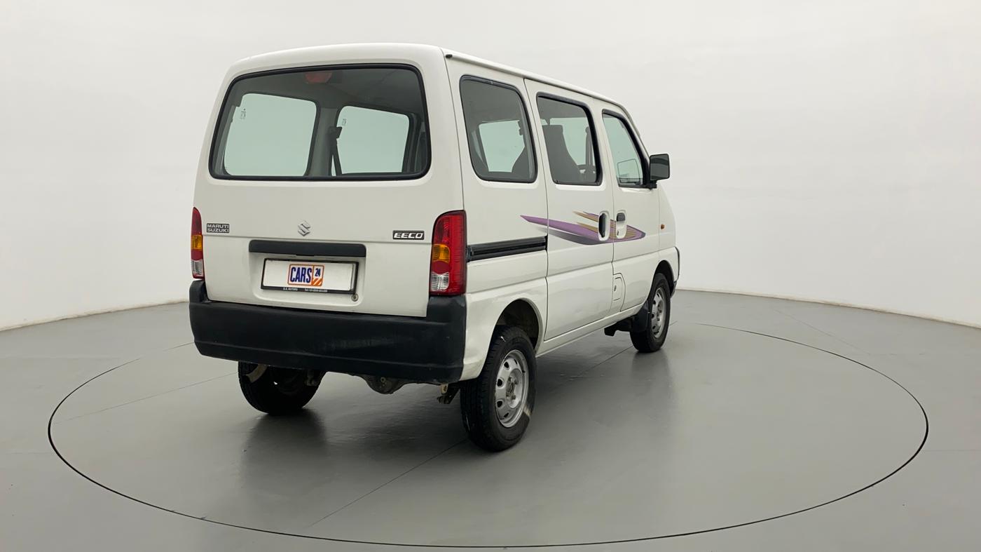 2016 Maruti Eeco 5 STR WITH AC PLUSHTR, Petrol, Manual, 60,448 km, Right Back Diagonal