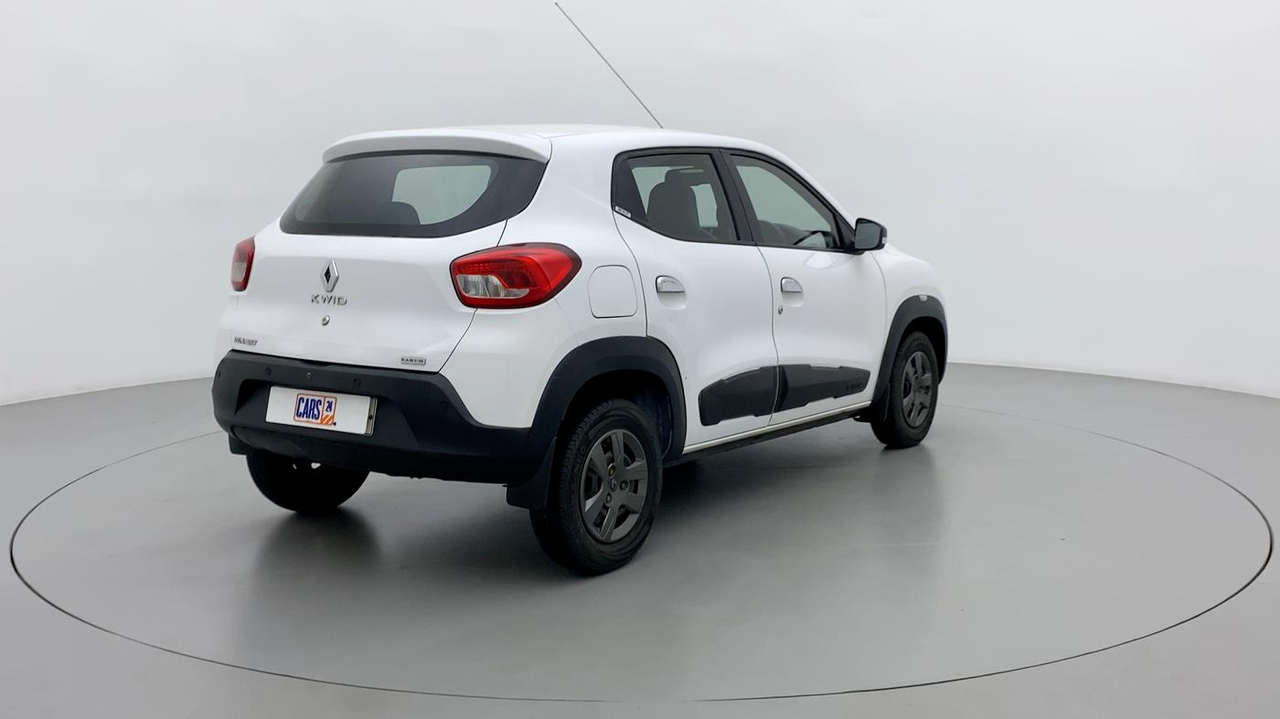 2017 Renault Kwid RXT 1.0 EASY-R AT OPTION, Petrol, Automatic, 19,900 km, Right Back Diagonal