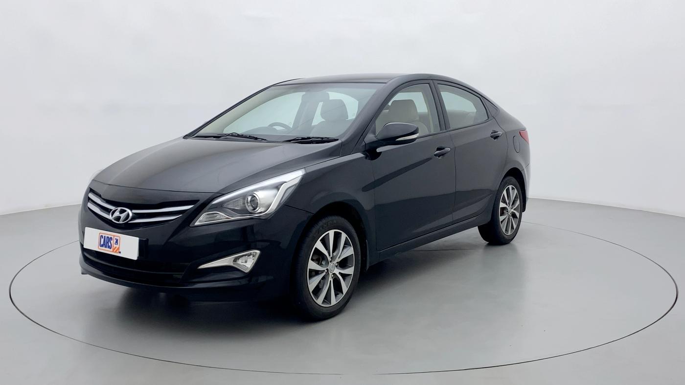 2017 Hyundai Verna 1.6 VTVT SX, Petrol, Manual, 55,605 km, Left Front Diagonal