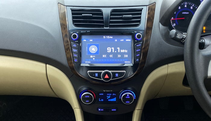 2017 Hyundai Verna 1.6 VTVT SX, Petrol, Manual, 55,605 km, Air Conditioner