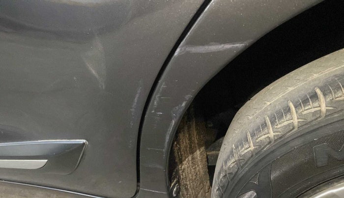 2018 Maruti Baleno DELTA CVT PETROL 1.2, Petrol, Automatic, 44,491 km, Left quarter panel - Slightly dented